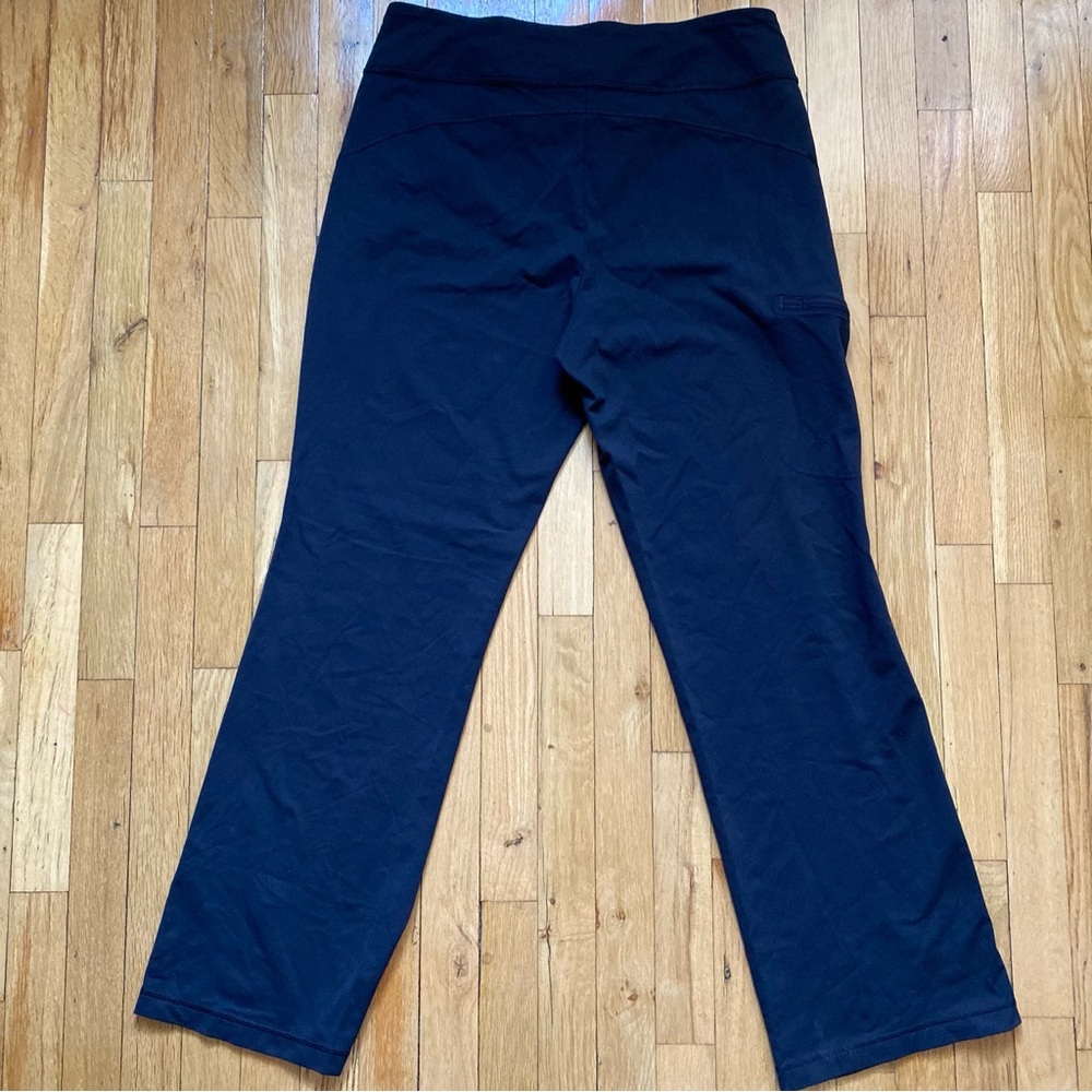 Duluth Trading Wide Leg Womens Pants LG Black